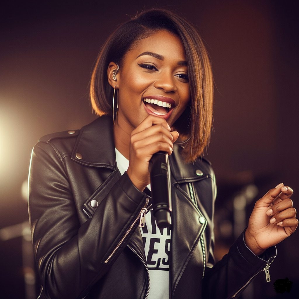 Young Female Singer
