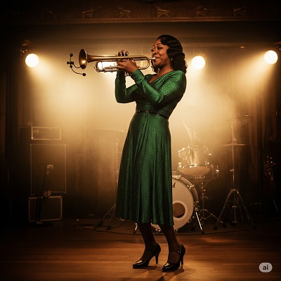 jazz trumpet player
